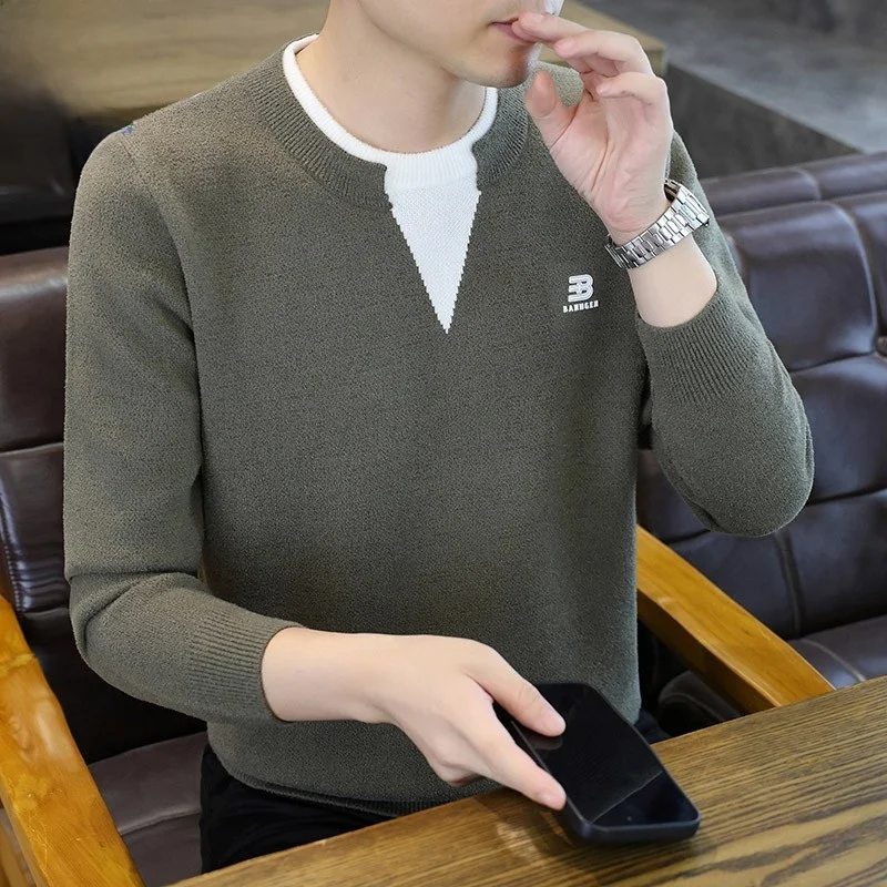 High Quali Men's Long Sve Knitted Fce Lined Loose Casual Faionable Autumn Winter Turtlene Pullover Sweater
High Quali Men's Long Sve Knitted Fce Lined Loose Casual Faionable Autumn Winter Turtlene Pullover Sweater