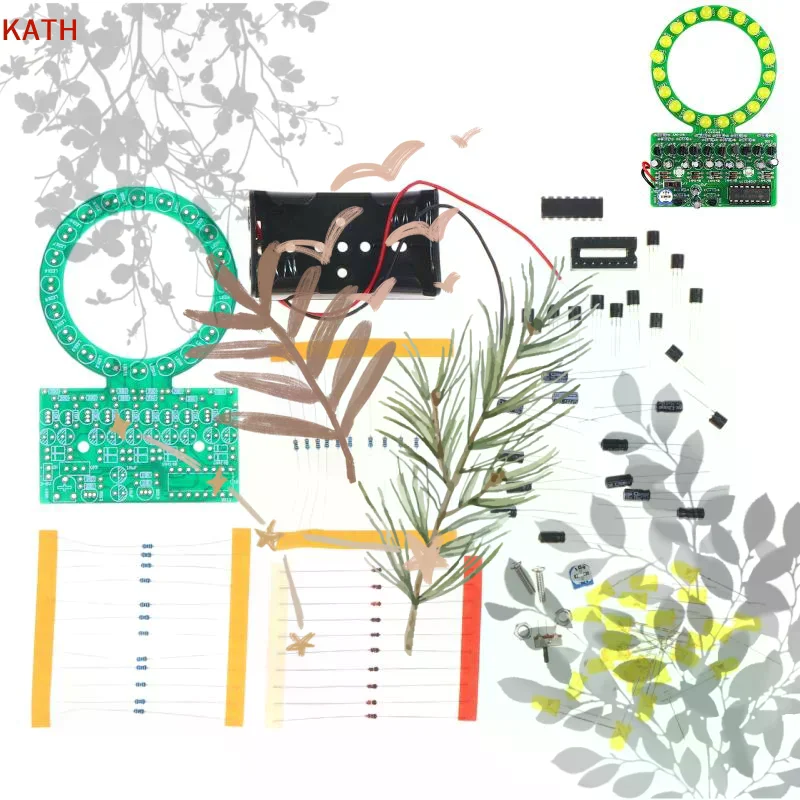DIY LED Water Flowing Light Kit NE555 Soldering Practice Electronic Project, Students Welding Learning Set
DIY LED Water Flowing Light Kit NE555 Soldering Practice Electronic Project, Students Welding Learning Set