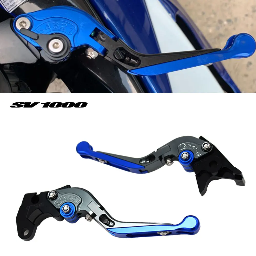 For SUZUKI SV1000S Fit 2003-2007 Part Clutch Lever Motorcycle Brake Lever Set Adjustable Folding Handle Levers Motor Accessories
For SUZUKI SV1000S Fit 2003-2007 Part Clutch Lever Motorcycle Brake Lever Set Adjustable Folding Handle Levers Motor Accessories