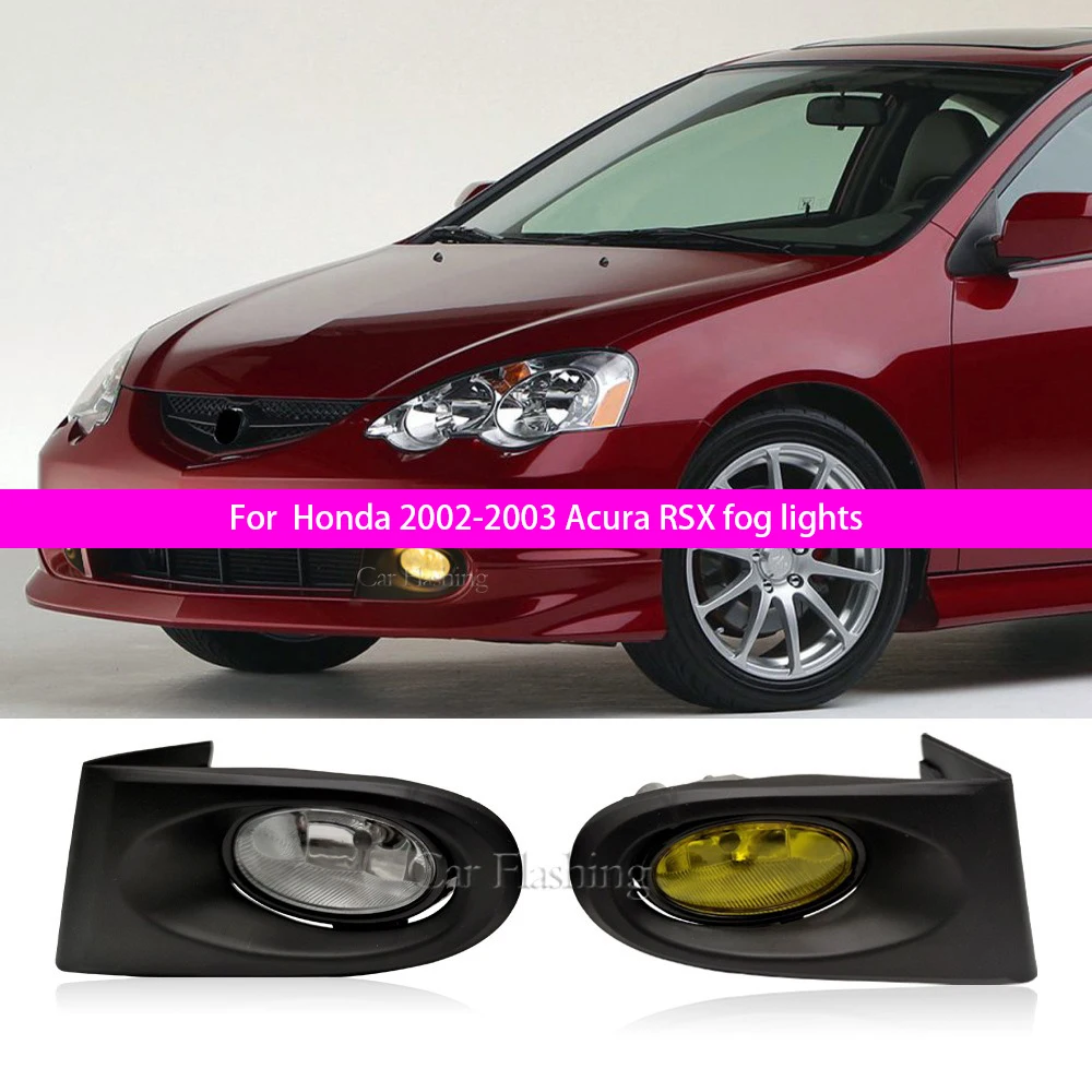 For 2002-2004 Acura RSX | OEM-Style Fog Light Kit w/Brackets, Switch & Wiring Harness | Complete Replacement Assembly
For 2002-2004 Acura RSX | OEM-Style Fog Light Kit w/Brackets, Switch & Wiring Harness | Complete Replacement Assembly