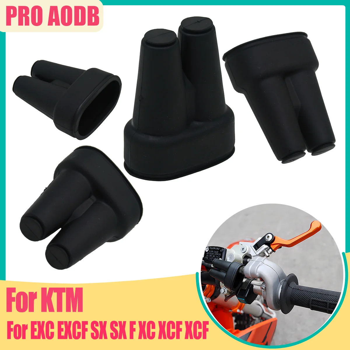 Rubber Throttle Cable Guard Cover Protection For KTM 2017-2023 EXC EXC-F XC XC-F SX SX-F XC-W XCF-W 125-500 motorcycle parts
Rubber Throttle Cable Guard Cover Protection For KTM 2017-2023 EXC EXC-F XC XC-F SX SX-F XC-W XCF-W 125-500 motorcycle parts