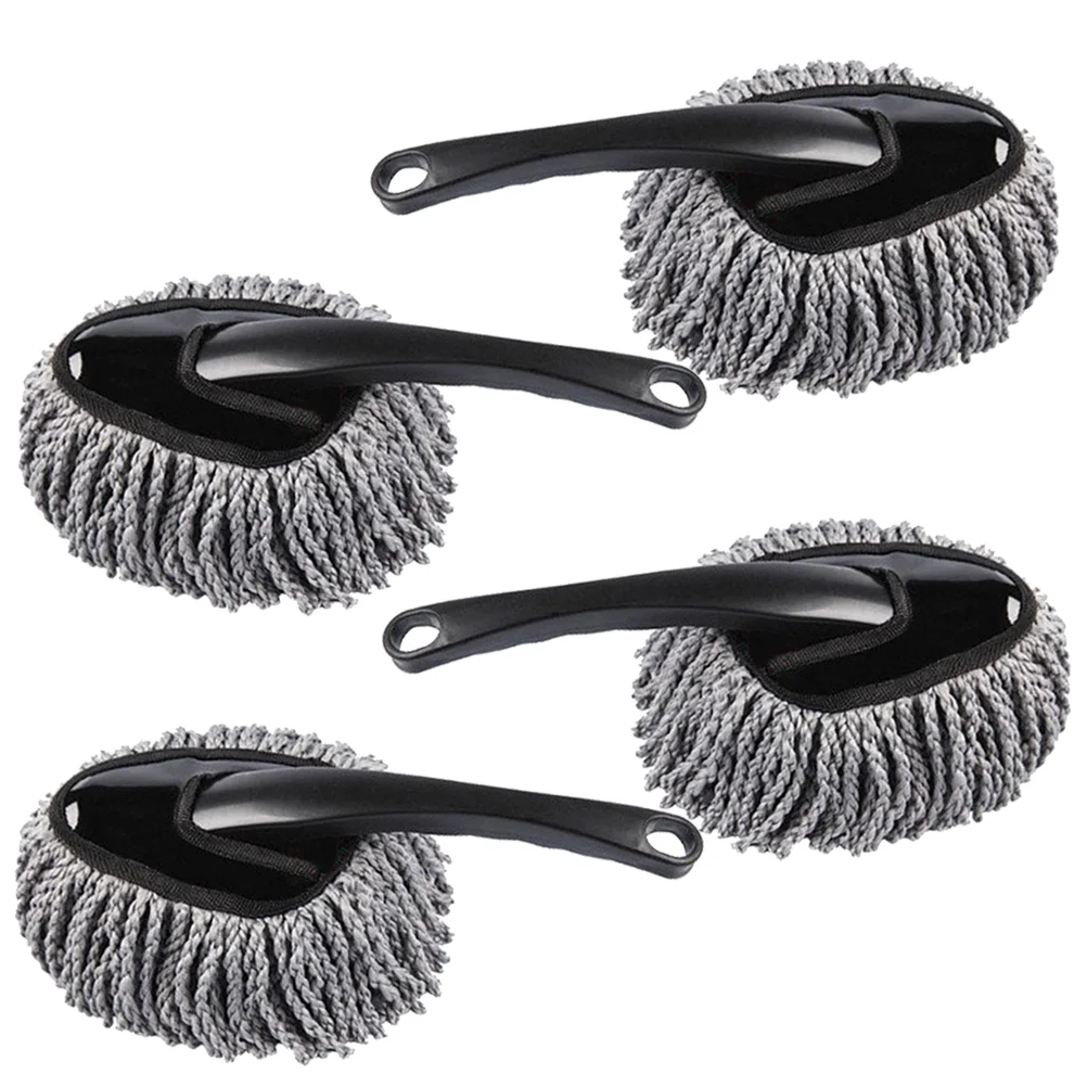 4 Pcs Duster Interior Cleaner Car Waxing Brush Car Cleaning Supplies with Handle for Car Bike Home Use (Grey)
4 Pcs Duster Interior Cleaner Car Waxing Brush Car Cleaning Supplies with Handle for Car Bike Home Use (Grey)