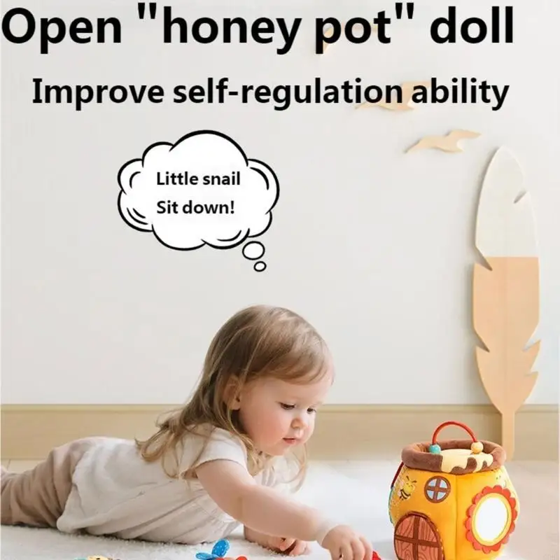 CORB Plush Honeypot Educational Doll for Toddler Promotes Fine Motor Skill with Teether Texture Surfaces for Home Decors
CORB Plush Honeypot Educational Doll for Toddler Promotes Fine Motor Skill with Teether Texture Surfaces for Home Decors