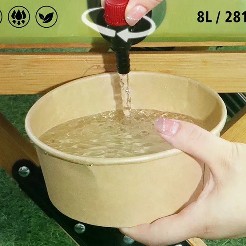 8L Portable Water Bag Folding Bucket Water Container Jug Bottle With Faucet Outdoor Travel Camping With Handle Soft Water Pouch
8L Portable Water Bag Folding Bucket Water Container Jug Bottle With Faucet Outdoor Travel Camping With Handle Soft Water Pouch