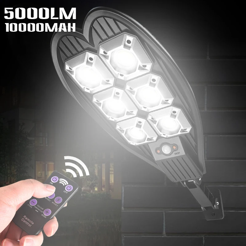 5000LM Solar LED Street Light high power smart solar light Waterproof PIR Motion wall Light Lantern for Garden Courtyard
5000LM Solar LED Street Light high power smart solar light Waterproof PIR Motion wall Light Lantern for Garden Courtyard