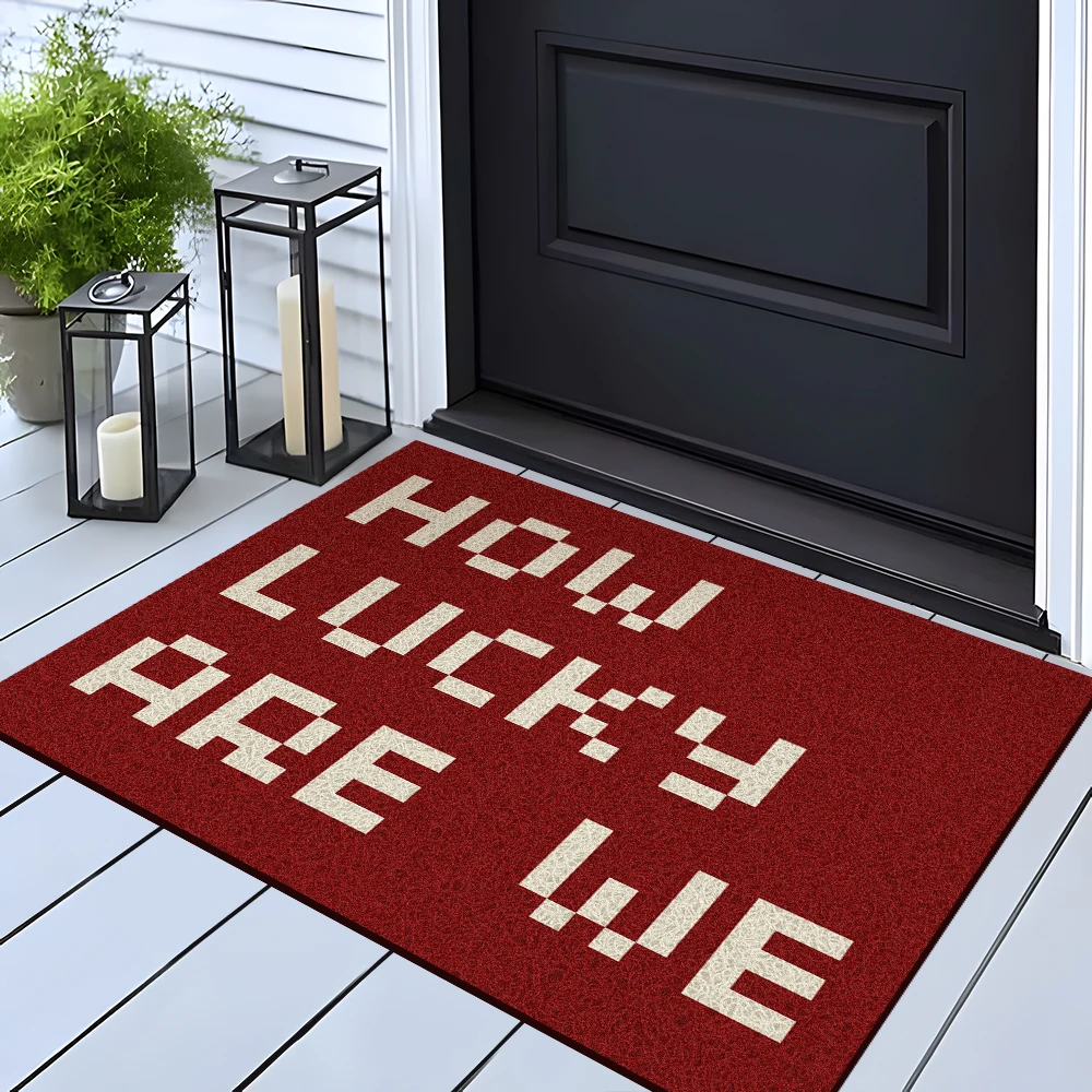 Red Entrance Door Mat Funny Entrance Rugs Entrance Indoor Outdoor Rug Resist Dirt Entrance Doormat
Red Entrance Door Mat Funny Entrance Rugs Entrance Indoor Outdoor Rug Resist Dirt Entrance Doormat