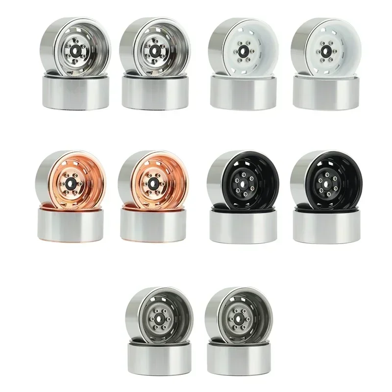 4PCS Rally 1.9 Metal Beadlock Wheel Hub Rim for 1/10 RC Crawler Axial SCX10 90046 AXI03007 Trxs TRX4 RC4WD D90
4PCS Rally 1.9 Metal Beadlock Wheel Hub Rim for 1/10 RC Crawler Axial SCX10 90046 AXI03007 Trxs TRX4 RC4WD D90