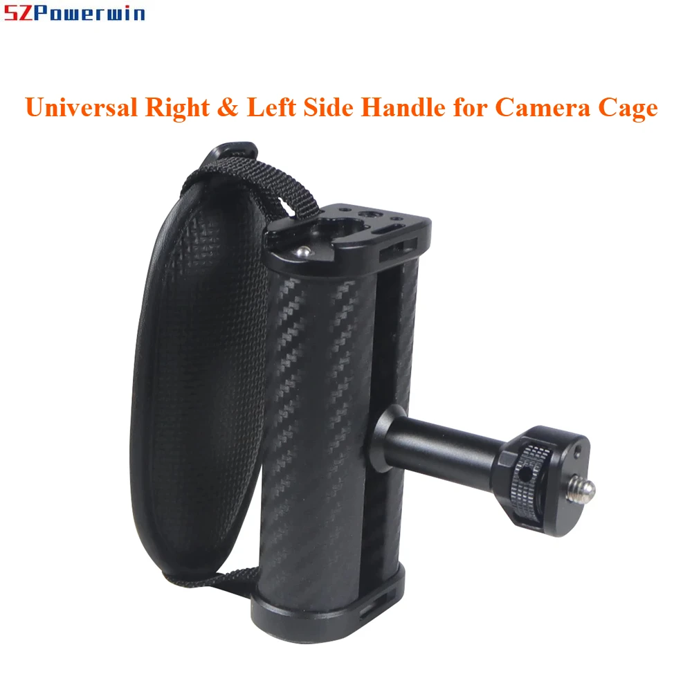 Universal Right & Left Side Handle for Camera Cage Hand Grip with Cold Shoe Mount for Mic Video Light for Sony For Canon Nikon
Universal Right & Left Side Handle for Camera Cage Hand Grip with Cold Shoe Mount for Mic Video Light for Sony For Canon Nikon