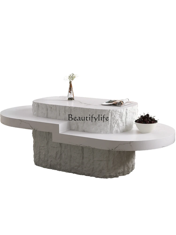 Chiji Style Shaped Coffee Table Minimalist Designer Model Oval Light Luxury Modern
Chiji Style Shaped Coffee Table Minimalist Designer Model Oval Light Luxury Modern