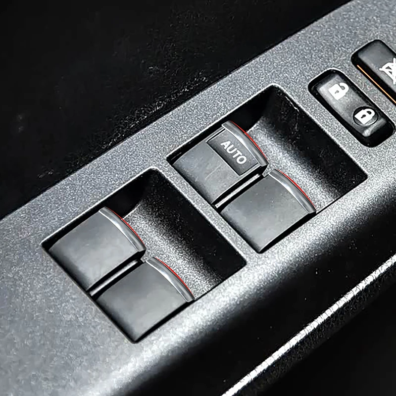 Car Styling Window Glass Lift Buttons Decals Decoration Cover Trim For Toyota VIOS Yaris CAMRY RAV4 WISH Corolla ALTIS
Car Styling Window Glass Lift Buttons Decals Decoration Cover Trim For Toyota VIOS Yaris CAMRY RAV4 WISH Corolla ALTIS