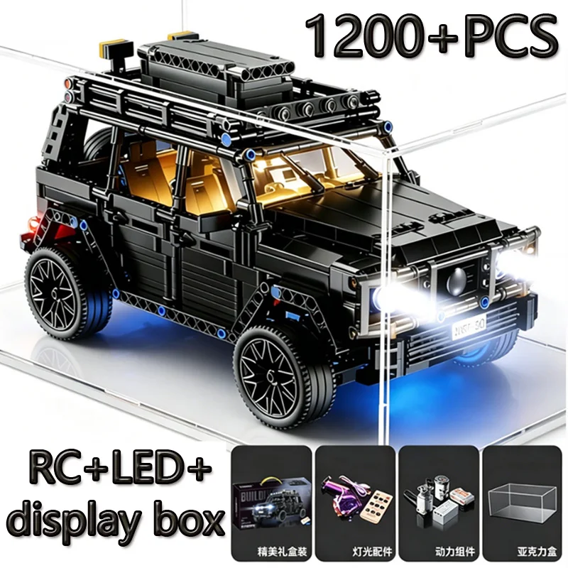 MOC Off Road RC Sports Car Simulation Building Block Model DIY Assembly LED Creative Racing Puzzle Toy Birthday Gift Ornament
MOC Off Road RC Sports Car Simulation Building Block Model DIY Assembly LED Creative Racing Puzzle Toy Birthday Gift Ornament