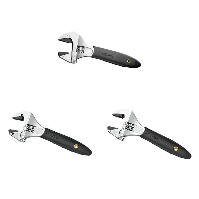 Разводной ключ TKOH-Ratchet Самозатягивающийся разводной ключ Многофункциональный ключ для ванной комнаты с большим отверстием
Разводной ключ TKOH-Ratchet Самозатягивающийся разводной ключ Многофункциональный ключ для ванной комнаты с большим отверстием