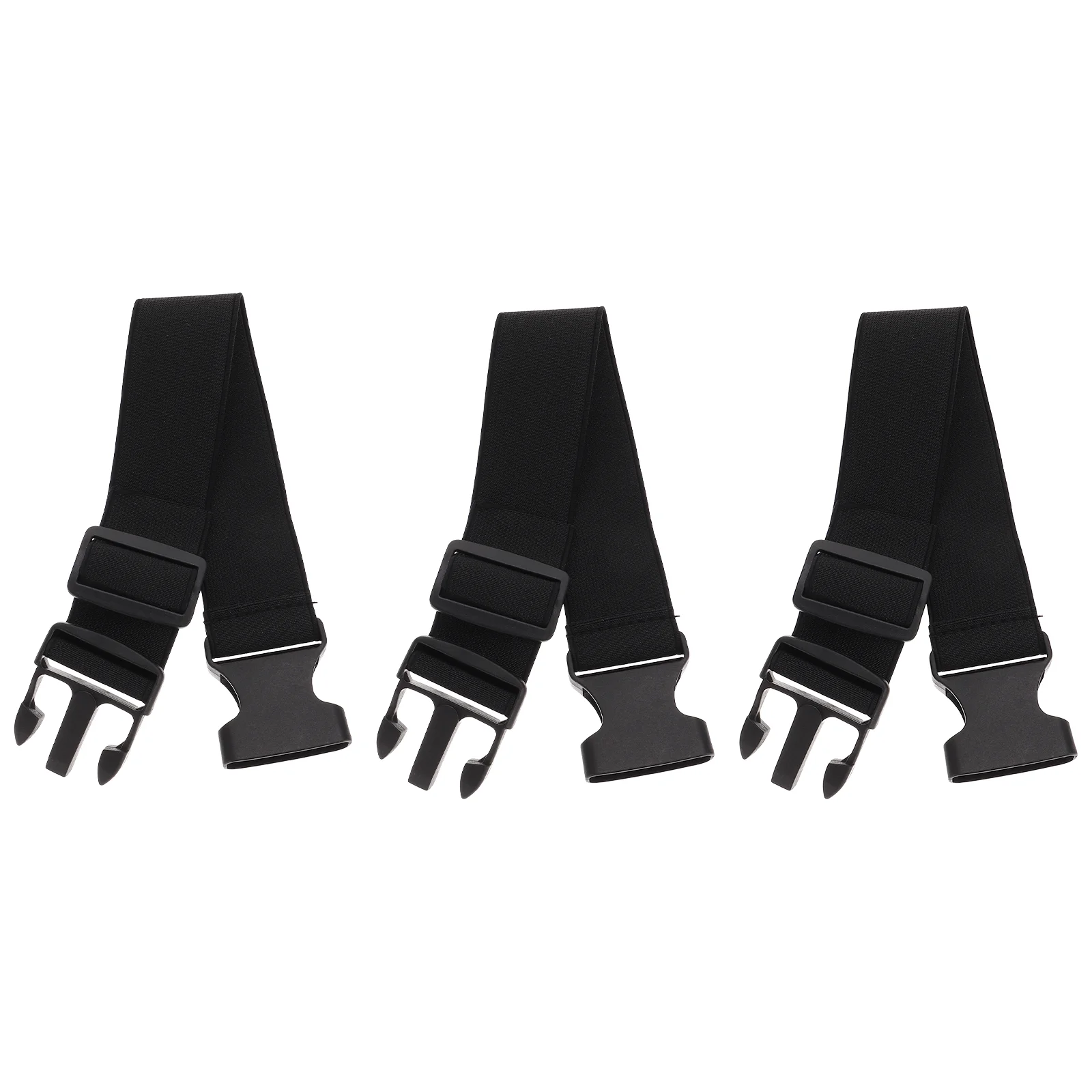 3 Pcs Waist Belt Strap Cargo Tie Elastic Buckle Binding Straps Black Packing Band
3 Pcs Waist Belt Strap Cargo Tie Elastic Buckle Binding Straps Black Packing Band