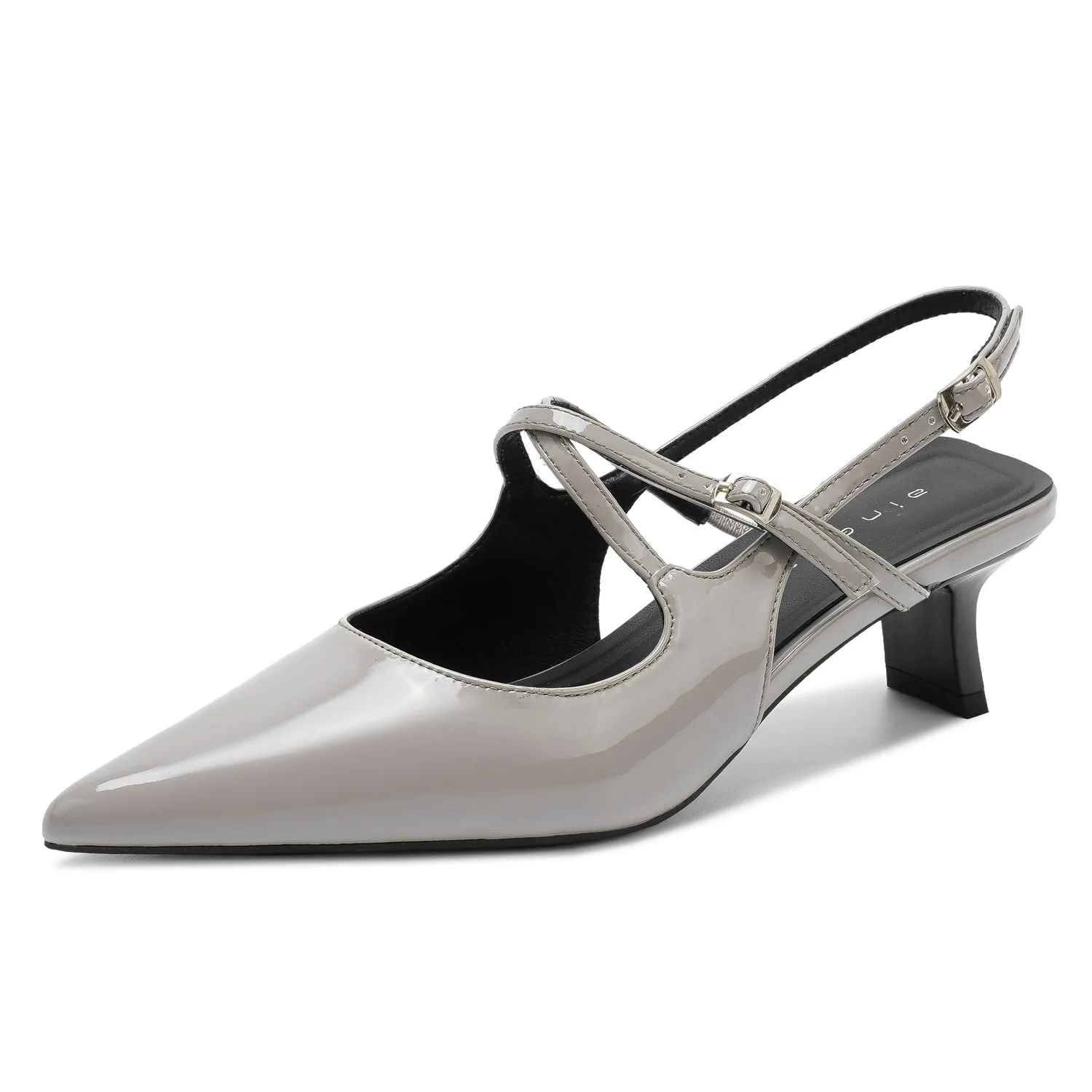 Bloomsteps high heels women's thick heel new pointed back empty sandals shallow mouth patent leather one-word belt single shoes
Bloomsteps high heels women's thick heel new pointed back empty sandals shallow mouth patent leather one-word belt single shoes