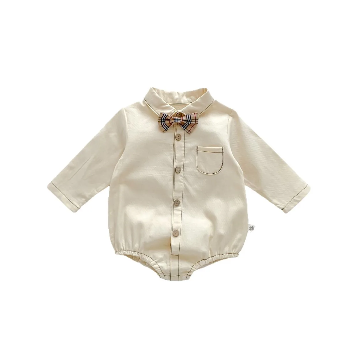 Spring new baby boy dress fart onesie baby gentleman bow tie climbing clothes newborn 100 days old clothes
Spring new baby boy dress fart onesie baby gentleman bow tie climbing clothes newborn 100 days old clothes