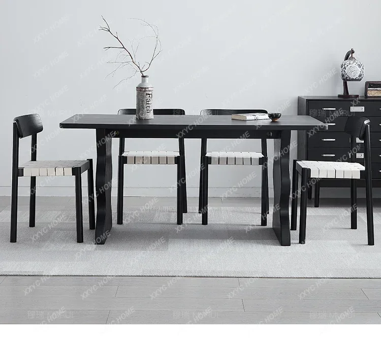 SSA Mid-Ancient Dining Table Household Restaurant Dining Table Small Apartment Rectangular Solid Wood Dining Table And Chair New
SSA Mid-Ancient Dining Table Household Restaurant Dining Table Small Apartment Rectangular Solid Wood Dining Table And Chair New