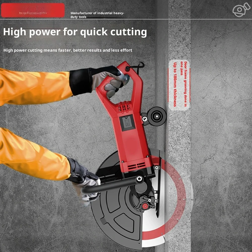 220V 3000W Fully Automatic Dust-Free Wall Slotting Machine - Multifunctional for Concrete Cutting
220V 3000W Fully Automatic Dust-Free Wall Slotting Machine - Multifunctional for Concrete Cutting