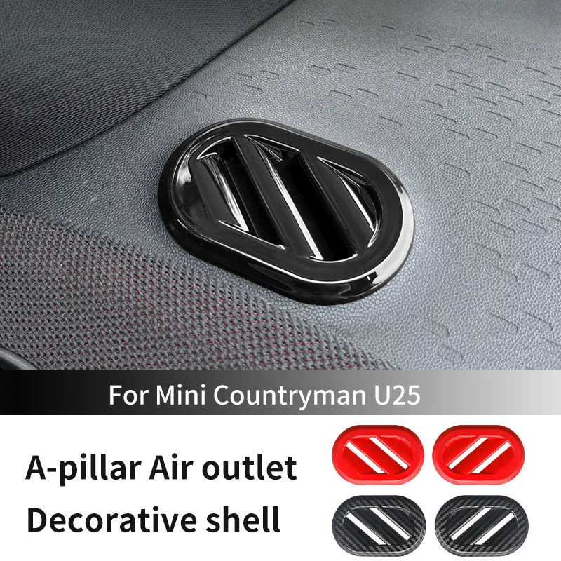 For Mini JCW Countryman U25 2024 2025 Dashboard AC Air Conditioning Outlet Vents Frame Cover Trim Car Interior Accessories
For Mini JCW Countryman U25 2024 2025 Dashboard AC Air Conditioning Outlet Vents Frame Cover Trim Car Interior Accessories
