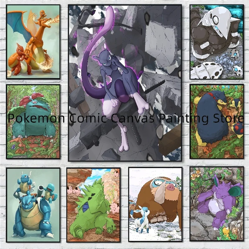 Japan Surrounding Anime Pokemon Artwall Stickers and Posters Canvas Bedroom Room Decoration High Quality Children's GiftPicture
Japan Surrounding Anime Pokemon Artwall Stickers and Posters Canvas Bedroom Room Decoration High Quality Children's GiftPicture