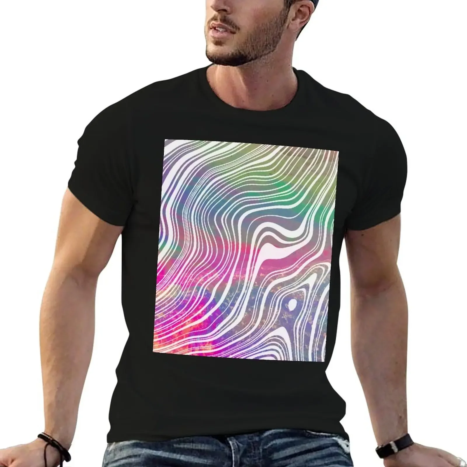 Oil slick trippy wavy line pattern T-Shirt basketball graphic tees Louboutins plus sizes mens t shirt graphic
Oil slick trippy wavy line pattern T-Shirt basketball graphic tees Louboutins plus sizes mens t shirt graphic