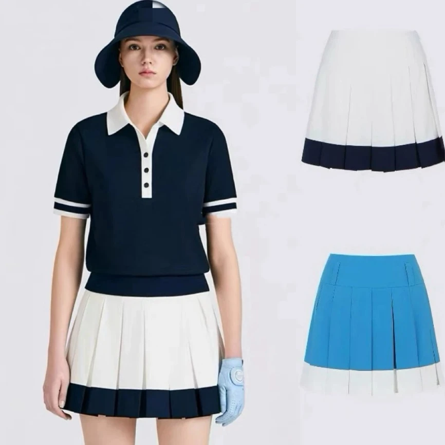 2026 New Summer Women Golf Skirt Color Block Logo Skort Quick Dry Breathable Anti Chafing Youthful Versatile Sports Skirt
2026 New Summer Women Golf Skirt Color Block Logo Skort Quick Dry Breathable Anti Chafing Youthful Versatile Sports Skirt
