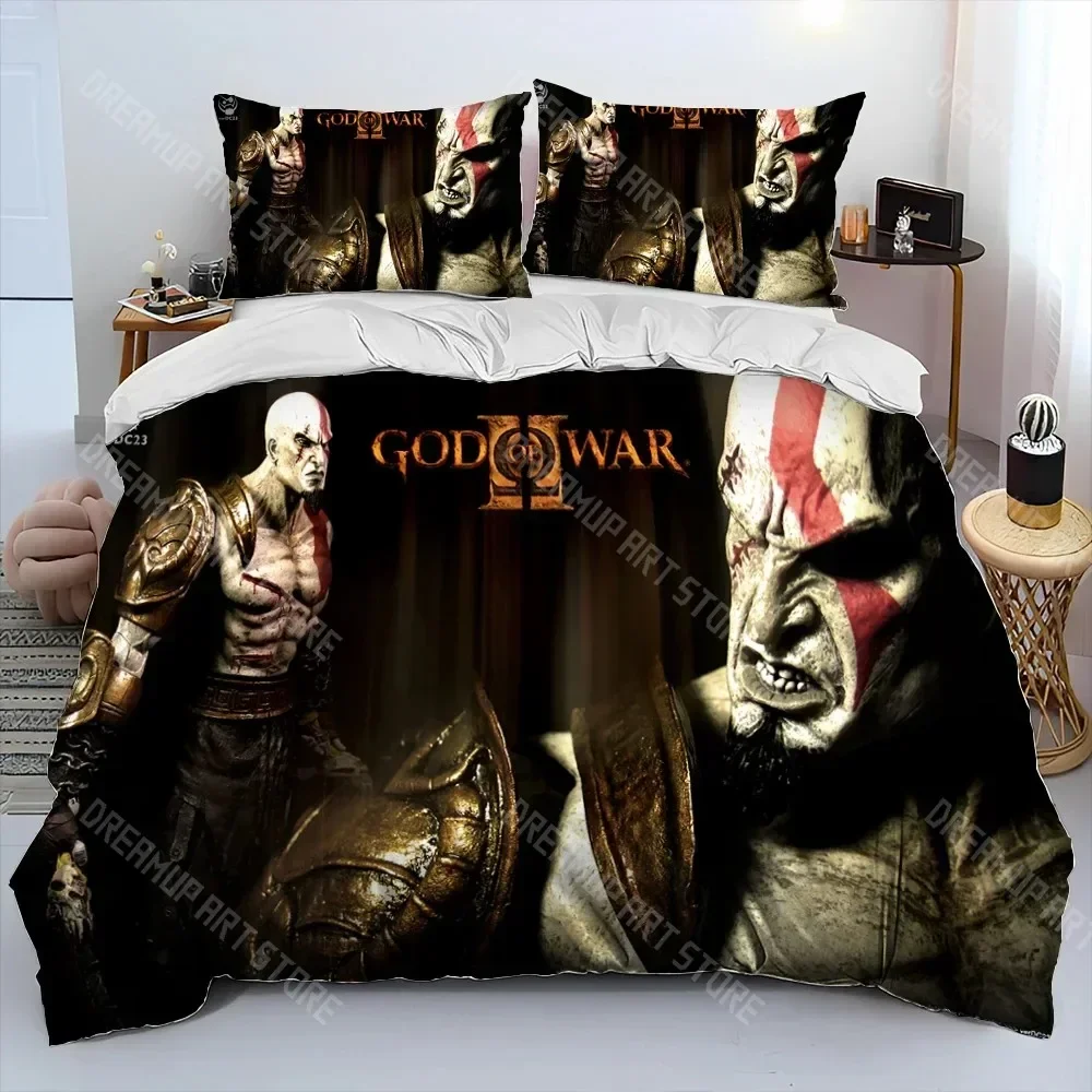 God of War Game Gamers Kratos Comforter Комплект постельного белья, пододеяльник, пододеяльник, наволочка, комплект постельного белья King Size Kids
God of War Game Gamers Kratos Comforter Комплект постельного белья, пододеяльник, пододеяльник, наволочка, комплект постельного белья King Size Kids