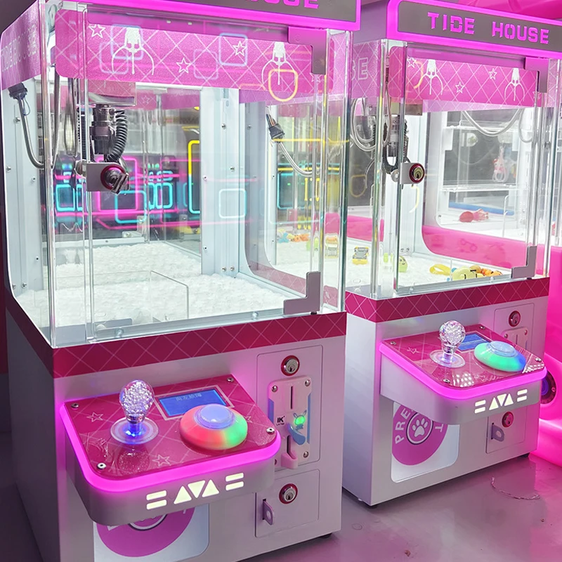 Coin-Operated Indoor Mini Crane Claw Machine Amusement Game Doll Machine Plush Toys for Game Center
Coin-Operated Indoor Mini Crane Claw Machine Amusement Game Doll Machine Plush Toys for Game Center