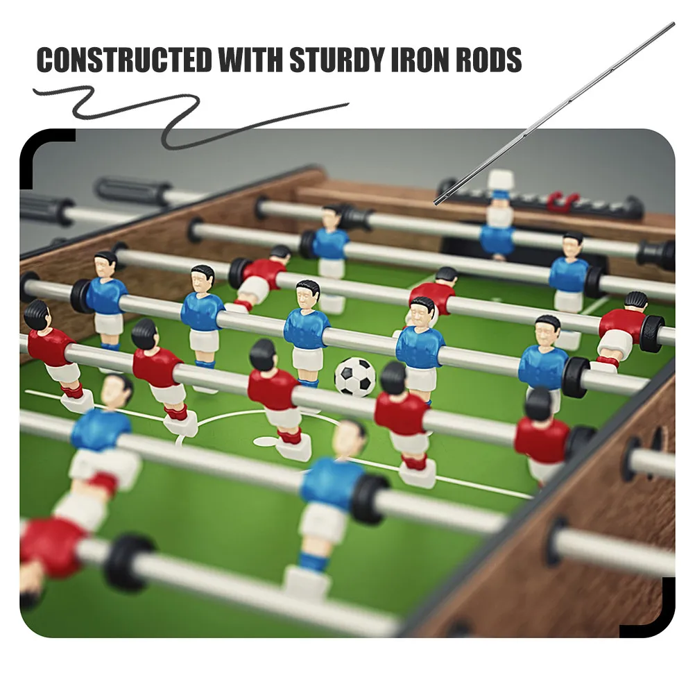 Heavy Duty Metal Pole for Table Soccer Machine Fits All Foosball Tables Easy Install Disassemble Comfortable Grip
Heavy Duty Metal Pole for Table Soccer Machine Fits All Foosball Tables Easy Install Disassemble Comfortable Grip