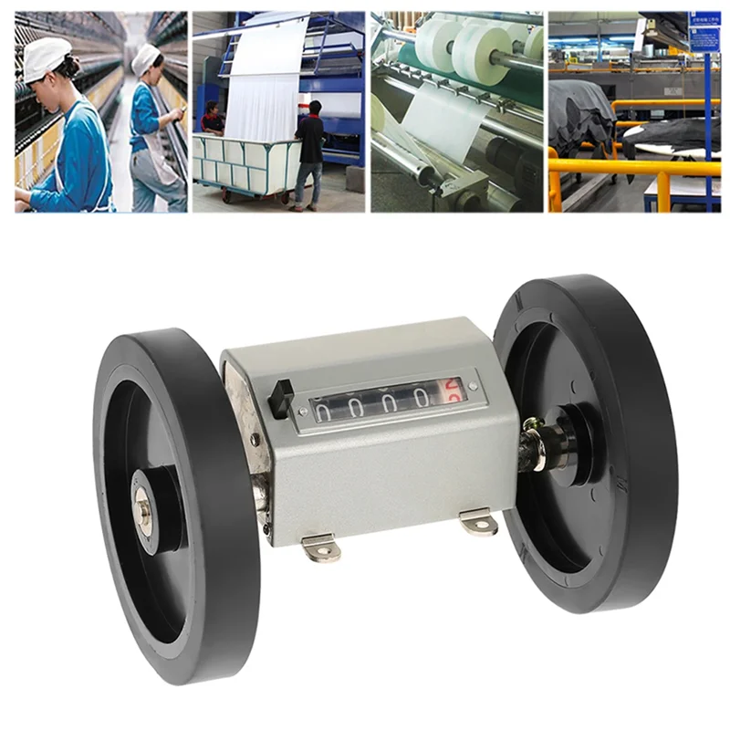 BAAR-0-9999 Counter 5 Digit Counter Rolling Wheel 5 Digits 0-9999.9 Length Counter Speed 350RPM Grey Reset Length Counter
BAAR-0-9999 Counter 5 Digit Counter Rolling Wheel 5 Digits 0-9999.9 Length Counter Speed 350RPM Grey Reset Length Counter