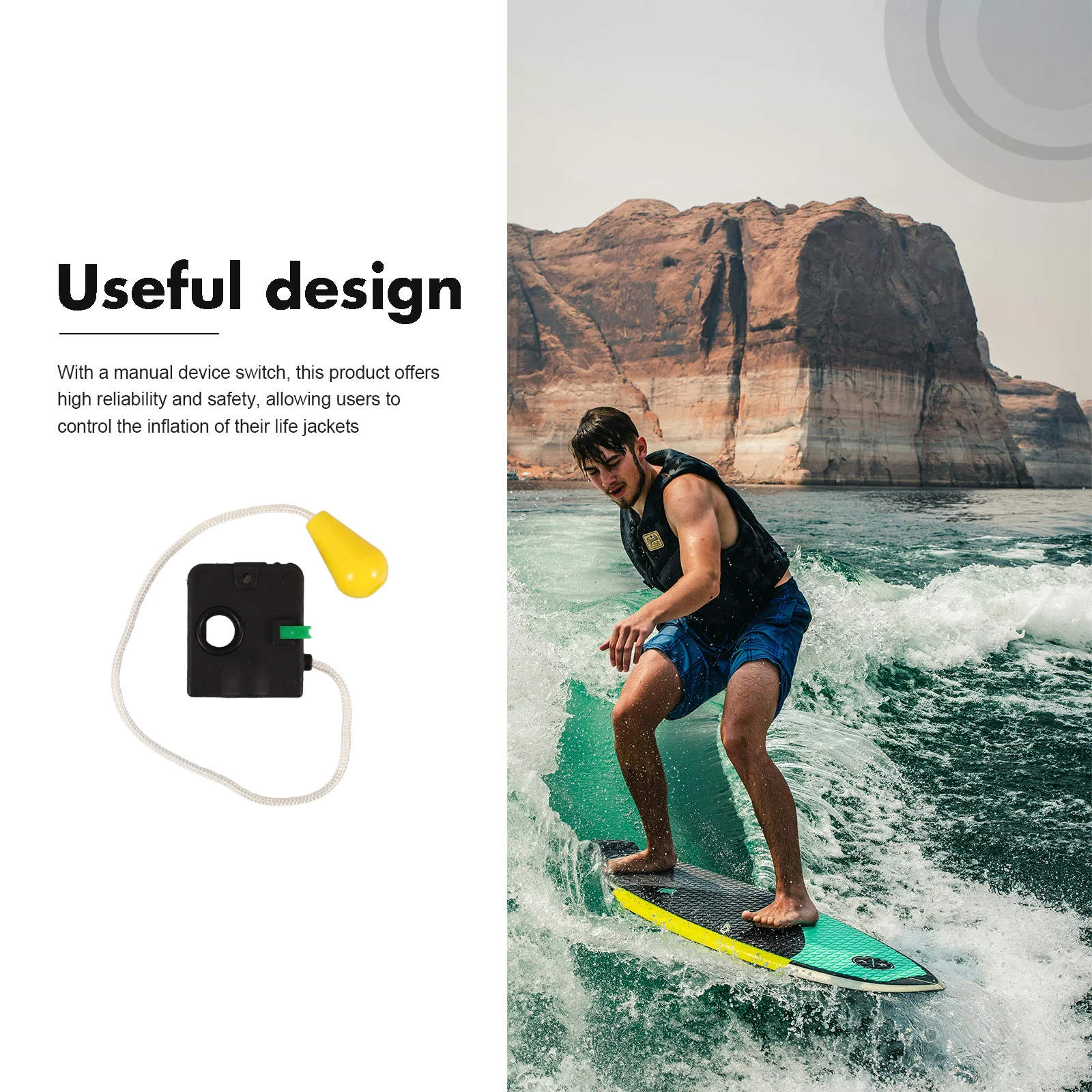 Manual Inflation Switch For Life Vests Portable Inflatable Life Jackets Emergency Inflator Device Safety Gear Kit Outdoor Tool
Manual Inflation Switch For Life Vests Portable Inflatable Life Jackets Emergency Inflator Device Safety Gear Kit Outdoor Tool