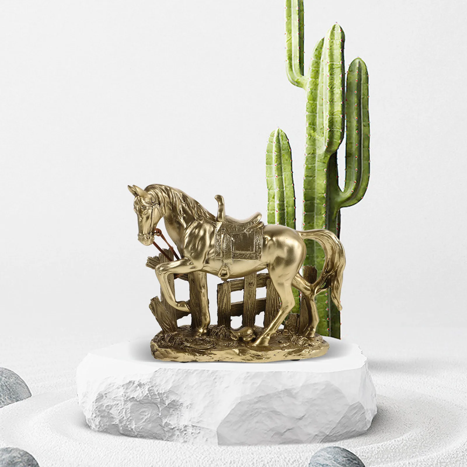 Horse Figurines Home Decor Resin Standing Statue Realistic Animal Art Small Ornaments
Horse Figurines Home Decor Resin Standing Statue Realistic Animal Art Small Ornaments