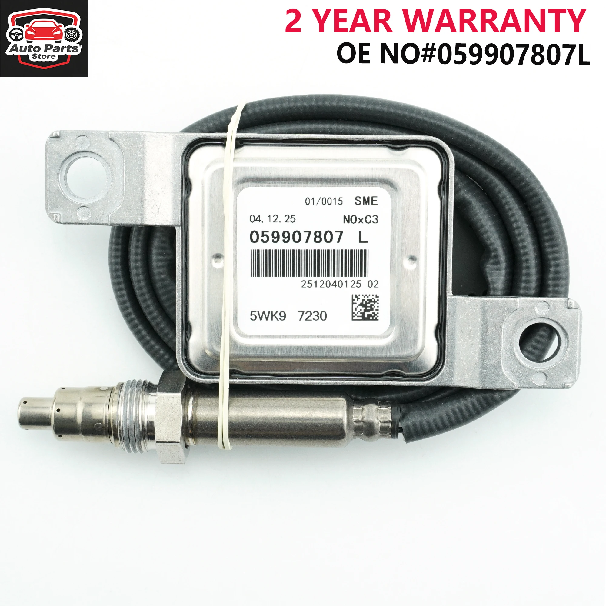 059907807L 5WK97230 Nitrogen Oxide Sensor For VW Touareg 10-18 3.0 TDI Porsche Cayenne 2014 5WK9 7030
059907807L 5WK97230 Nitrogen Oxide Sensor For VW Touareg 10-18 3.0 TDI Porsche Cayenne 2014 5WK9 7030
