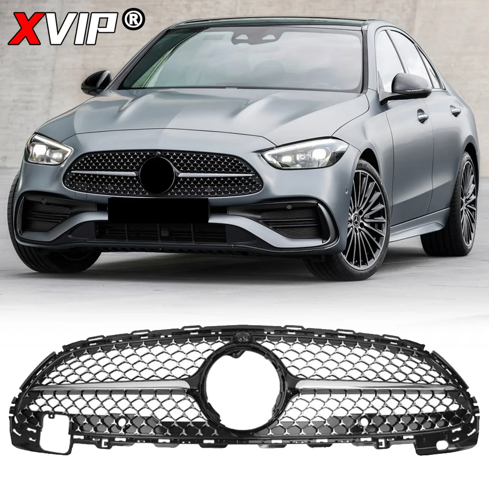 XVIP Chrome Black Bumper Grille Racing Grill Upper Grill Accessories For Mercedes Benz C-Class W206/S206 2022-2026 C200 C300 C43
XVIP Chrome Black Bumper Grille Racing Grill Upper Grill Accessories For Mercedes Benz C-Class W206/S206 2022-2026 C200 C300 C43