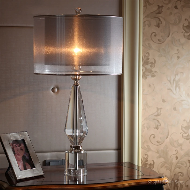Modern crystal table lamp Simplicity Art Deco for living room bedroom bedside lamps Desk Lights Lighting Fixtures
Modern crystal table lamp Simplicity Art Deco for living room bedroom bedside lamps Desk Lights Lighting Fixtures