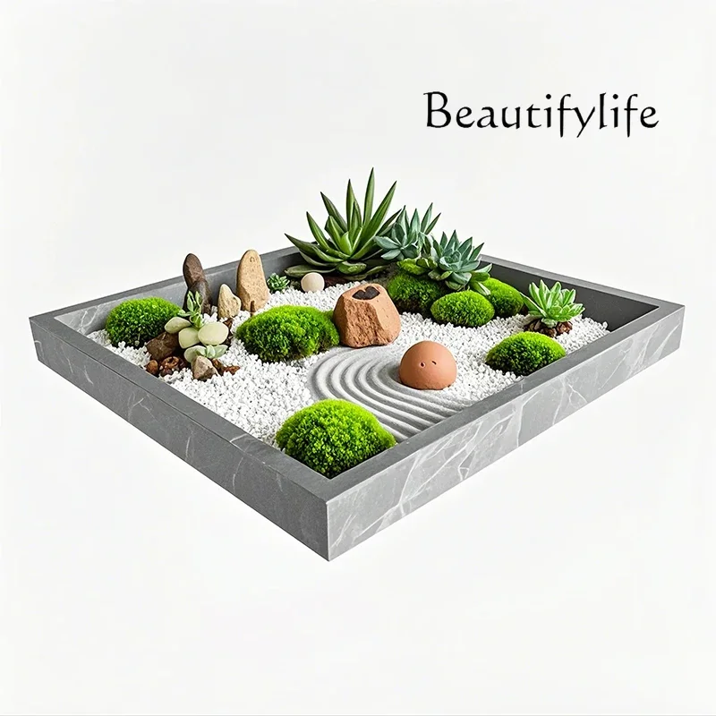 Home Courtyard Garden Slate Ecological Landscape Base Study Desktop Micro Landscape Flower Bed Landscape Pot Decoration
Home Courtyard Garden Slate Ecological Landscape Base Study Desktop Micro Landscape Flower Bed Landscape Pot Decoration