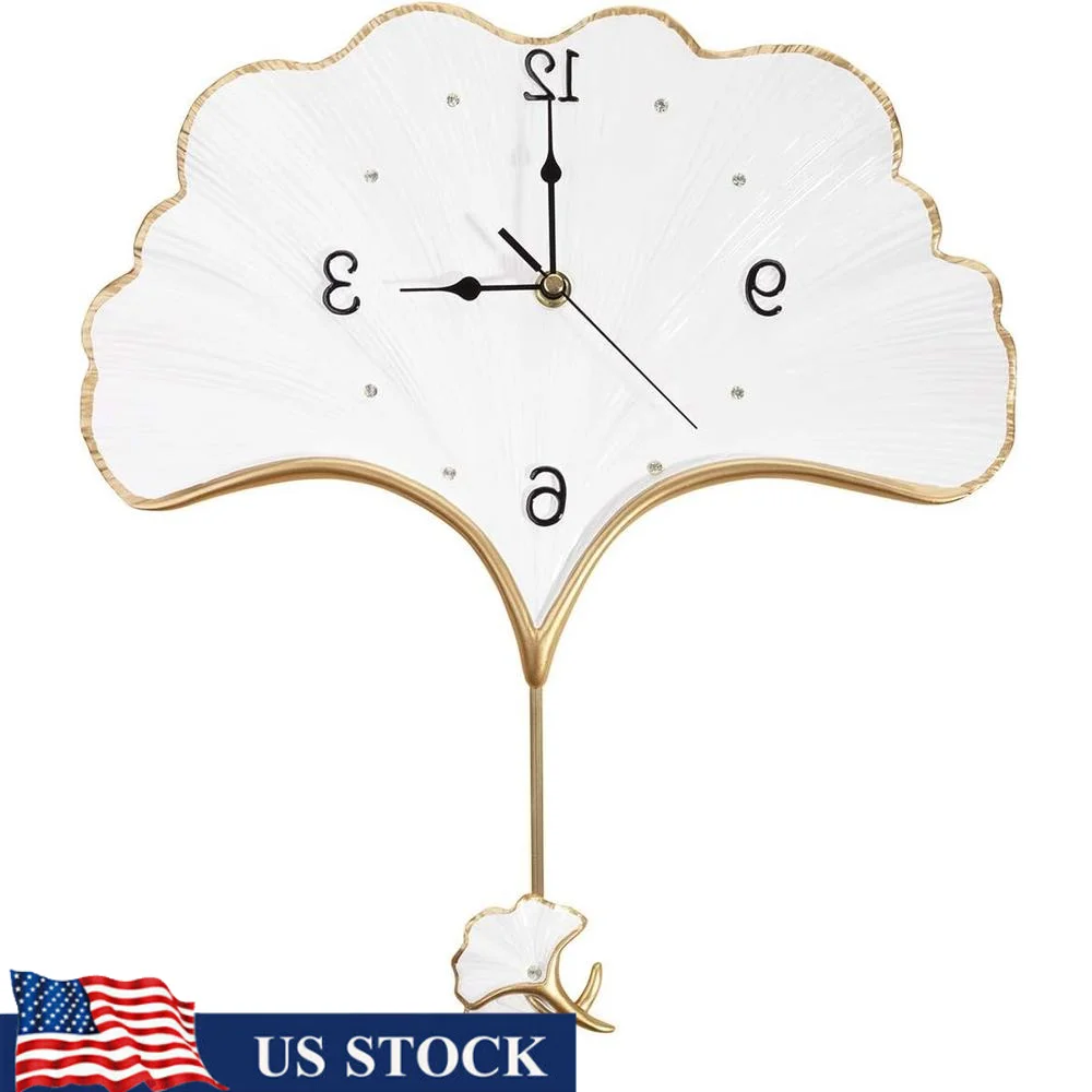 Elegant Non Ticking Wall Clock with Pendulum Silent Quartz Art Clock Decorative Hanging Clock Living Room Bedroom Office
Elegant Non Ticking Wall Clock with Pendulum Silent Quartz Art Clock Decorative Hanging Clock Living Room Bedroom Office