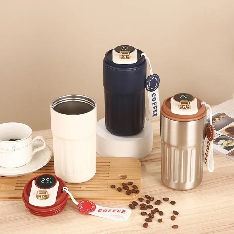 Портативный умный термос со шнурком, кофейная кружка из нержавеющей стали 316, офисная дорожная унисекс, бутылка для горячей и холодной воды
Портативный умный термос со шнурком, кофейная кружка из нержавеющей стали 316, офисная дорожная унисекс, бутылка для горячей и холодной воды