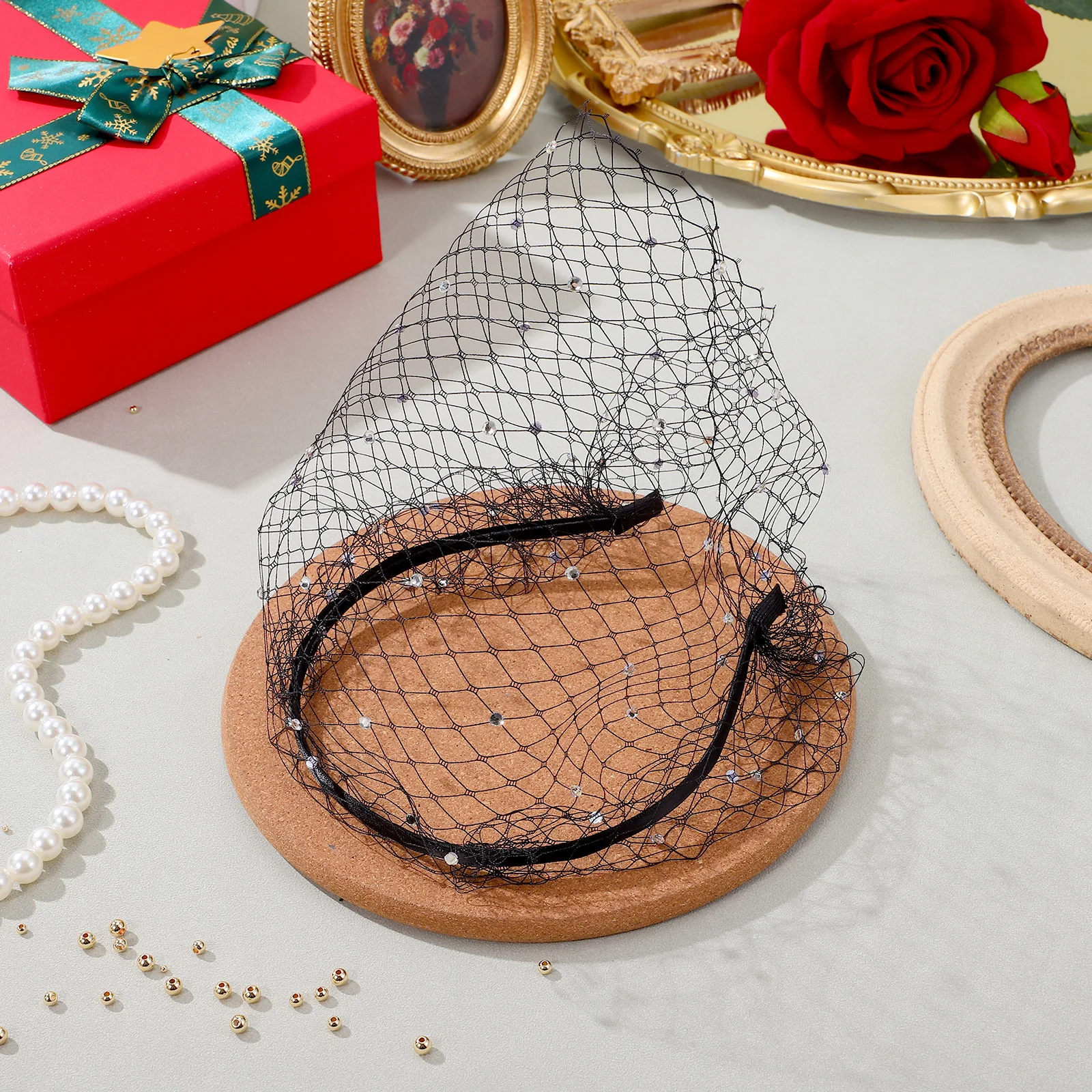 Black Mesh Veil Headband Elegant Birdcage Fascinator Hat for Wedding Party Tea Bridal Accessory Black Birdcage Veil
Black Mesh Veil Headband Elegant Birdcage Fascinator Hat for Wedding Party Tea Bridal Accessory Black Birdcage Veil