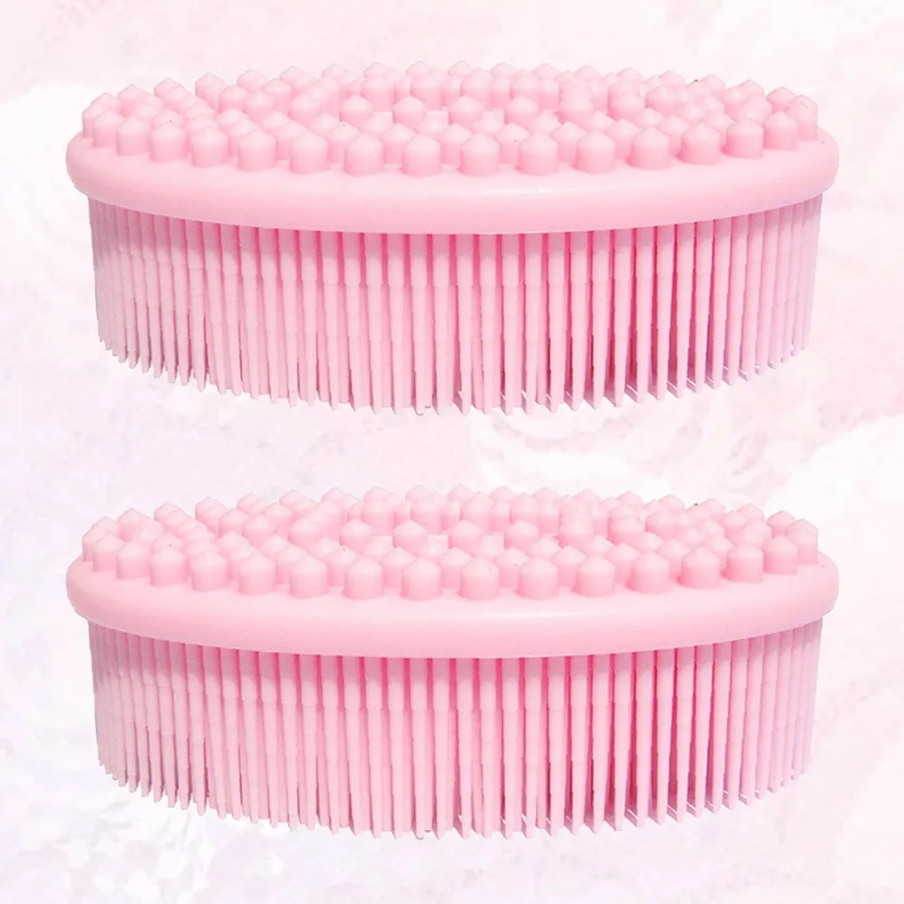 Набор из 2 силиконовых щеток премиум-класса для душа с толстыми круглыми боковыми сторонами для отшелушивания омертвевшей кожи и очищения лица
Набор из 2 силиконовых щеток премиум-класса для душа с толстыми круглыми боковыми сторонами для отшелушивания омертвевшей кожи и очищения лица