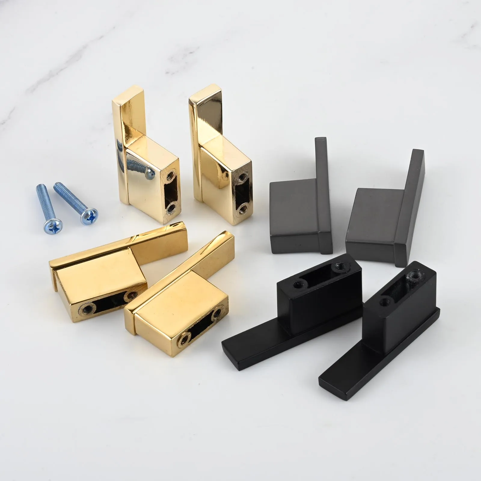 1pc Zinc Alloy Pull Handle with Screws Luxury Shoe Cupboard Dresser Pulls Kitchen Cupboard Handles 16mm Hole Space 4 Colors
1pc Zinc Alloy Pull Handle with Screws Luxury Shoe Cupboard Dresser Pulls Kitchen Cupboard Handles 16mm Hole Space 4 Colors