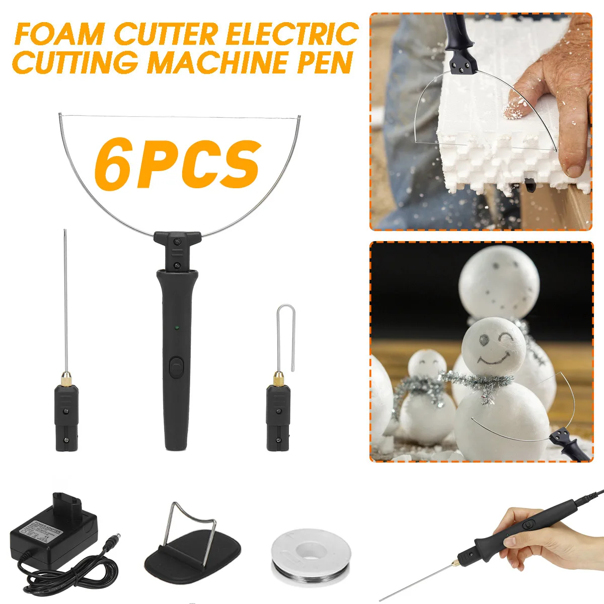 3 In 1 Electric Styrofoam Cutter 18W Foam Cutting Pen Set Portable Foam Cutting Knife Hot Heating Wire Die Cut Machines
3 In 1 Electric Styrofoam Cutter 18W Foam Cutting Pen Set Portable Foam Cutting Knife Hot Heating Wire Die Cut Machines