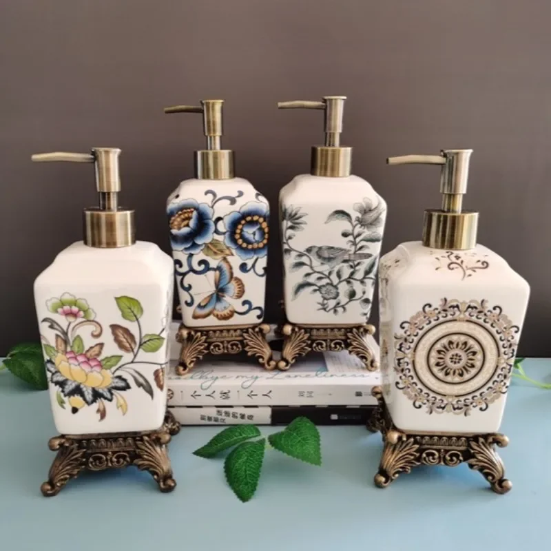 Nordic Vintage Pyramid Ceramic Lotion Bottle Ceramic Pressed Soap Dispenser Hotel Shampoo Moisture Bottled Bathroom Accessories
Nordic Vintage Pyramid Ceramic Lotion Bottle Ceramic Pressed Soap Dispenser Hotel Shampoo Moisture Bottled Bathroom Accessories