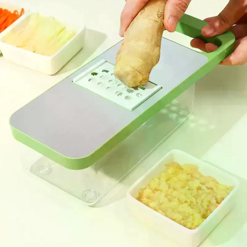 Versatile Kitchen Grater with 4-in-1 Board for Quick Shredding and Cutting Vegetables
Versatile Kitchen Grater with 4-in-1 Board for Quick Shredding and Cutting Vegetables