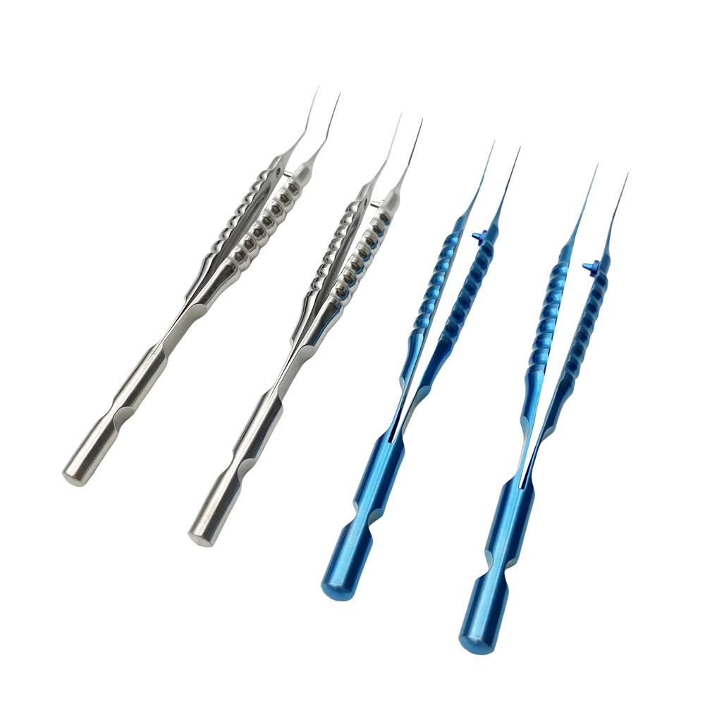 Ophthalmic Capsulorhexis Forceps Titanium Stainless Steel Surgical Tweezers
Ophthalmic Capsulorhexis Forceps Titanium Stainless Steel Surgical Tweezers