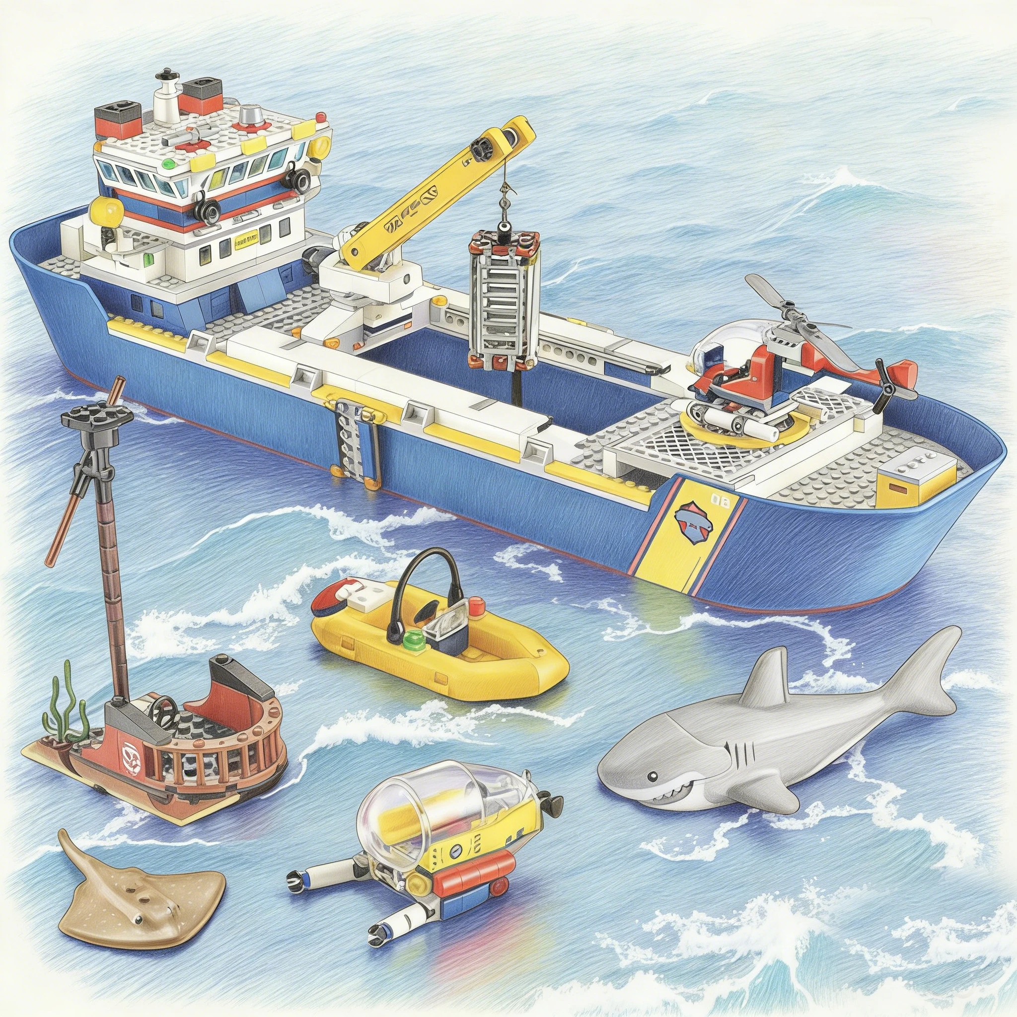 2026 Новый креативный городской круизный корабль, корабль для исследования моря, строительные блоки, технологический корабль 60266, сборка кирпича MOC, детское Рождество
2026 Новый креативный городской круизный корабль, корабль для исследования моря, строительные блоки, технологический корабль 60266, сборка кирпича MOC, детское Рождество