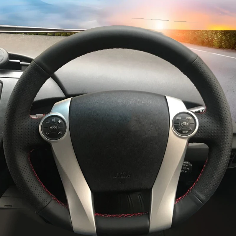 Изготовленный на заказ чехол на руль с автоматической оплеткой для Toyota Prius 30 XW30 Prius + C Prius V Aqua 2011 2012-2020, автомобильные аксессуары
Изготовленный на заказ чехол на руль с автоматической оплеткой для Toyota Prius 30 XW30 Prius + C Prius V Aqua 2011 2012-2020, автомобильные аксессуары