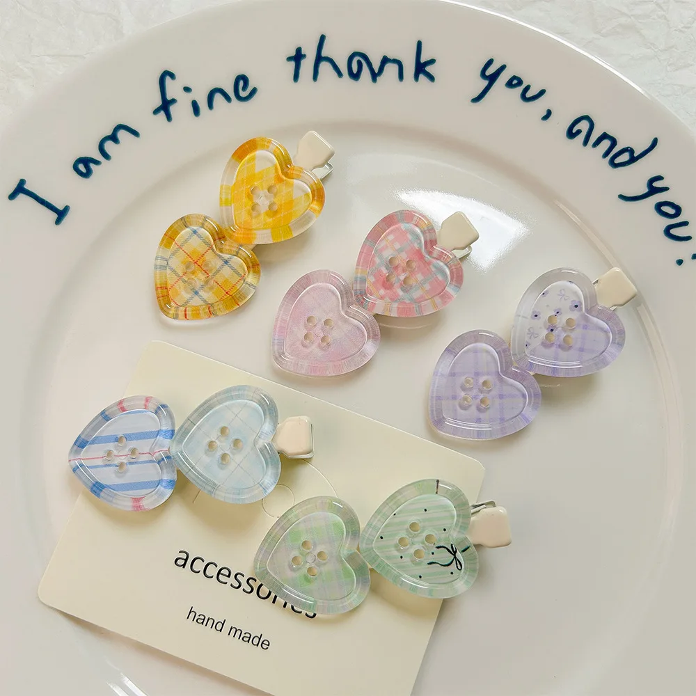 5Pcs New Transparent Small And Fresh Searted Love Button Hairpin Ins Simple And Elegant Girl Side Hairstyle Accessory Super
5Pcs New Transparent Small And Fresh Searted Love Button Hairpin Ins Simple And Elegant Girl Side Hairstyle Accessory Super