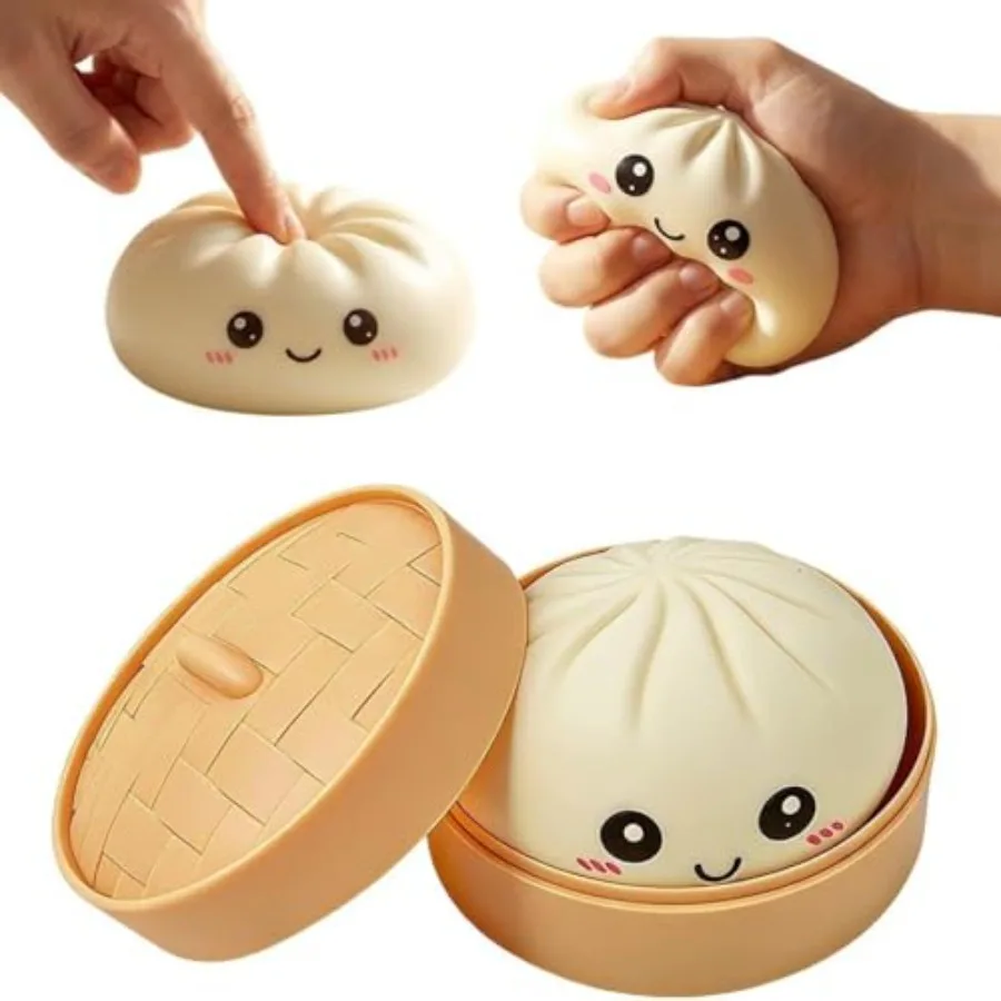 Dumpling Squishies, Shimmering Dumpling Squishies Box Colorful Dumplings Stress Balls Fidget Sensory, Squeeze Dough Ball Stress
Dumpling Squishies, Shimmering Dumpling Squishies Box Colorful Dumplings Stress Balls Fidget Sensory, Squeeze Dough Ball Stress