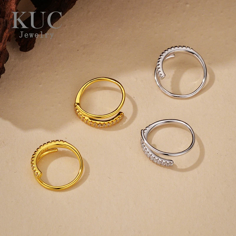 Fine Jewelry Unique 925 Sterling Silver Trendy Light Luxury Fashion Pave Zircon Spiral Threader Earrings for Women
Fine Jewelry Unique 925 Sterling Silver Trendy Light Luxury Fashion Pave Zircon Spiral Threader Earrings for Women