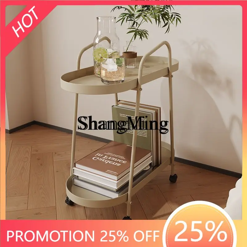 FGgood-looking mobile living room sofa side cabinet creative modern simple wheeled coffee table bedroom bedside trolley rack
FGgood-looking mobile living room sofa side cabinet creative modern simple wheeled coffee table bedroom bedside trolley rack